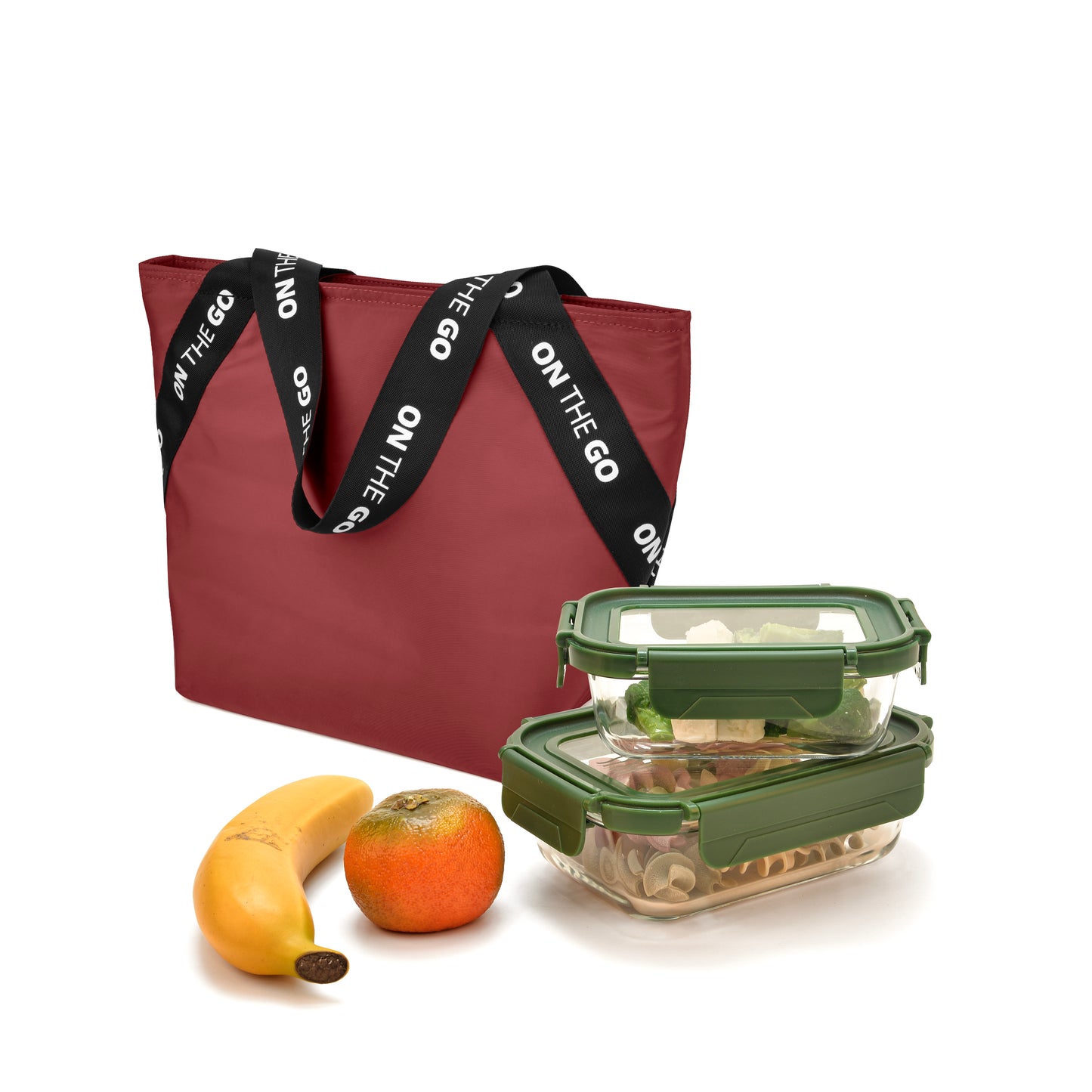 Lunchbag Tote On The Go - Various Colours