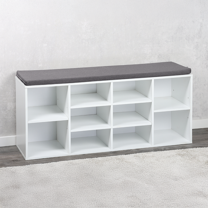 Shoe Cabinet With Seat Cushion