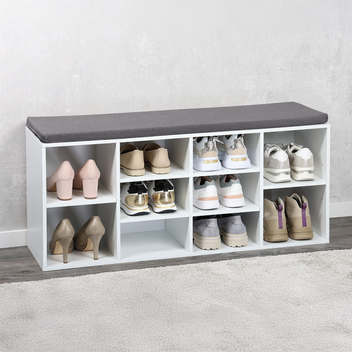 Shoe Cabinet With Seat Cushion