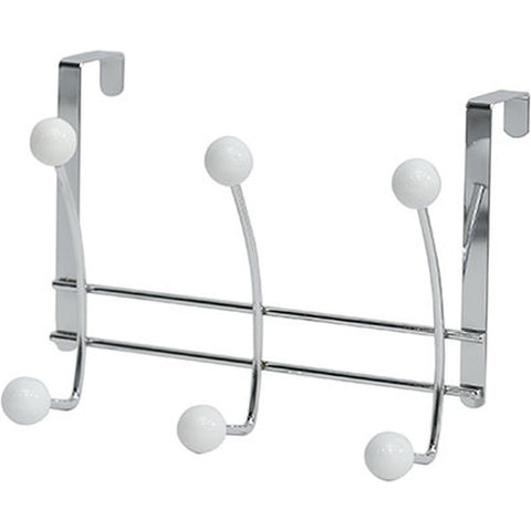 Metal Towel Rack - Square Foldable Structure - White