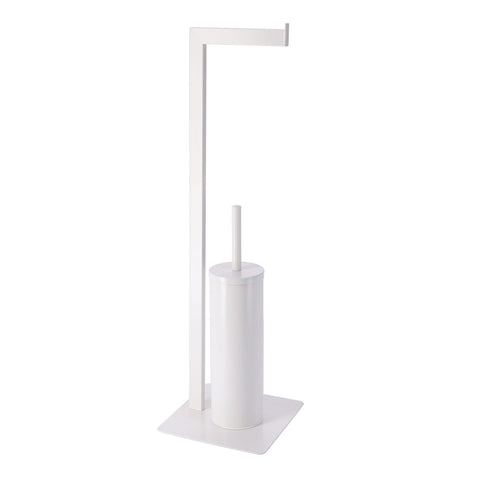 Metal Towel Rack With 2 Arms - White