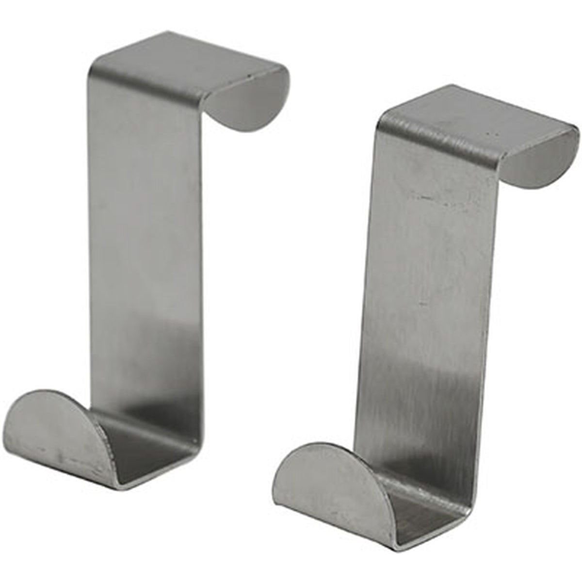 Set of 2 Over Drawer Hooks- Stainless Steel