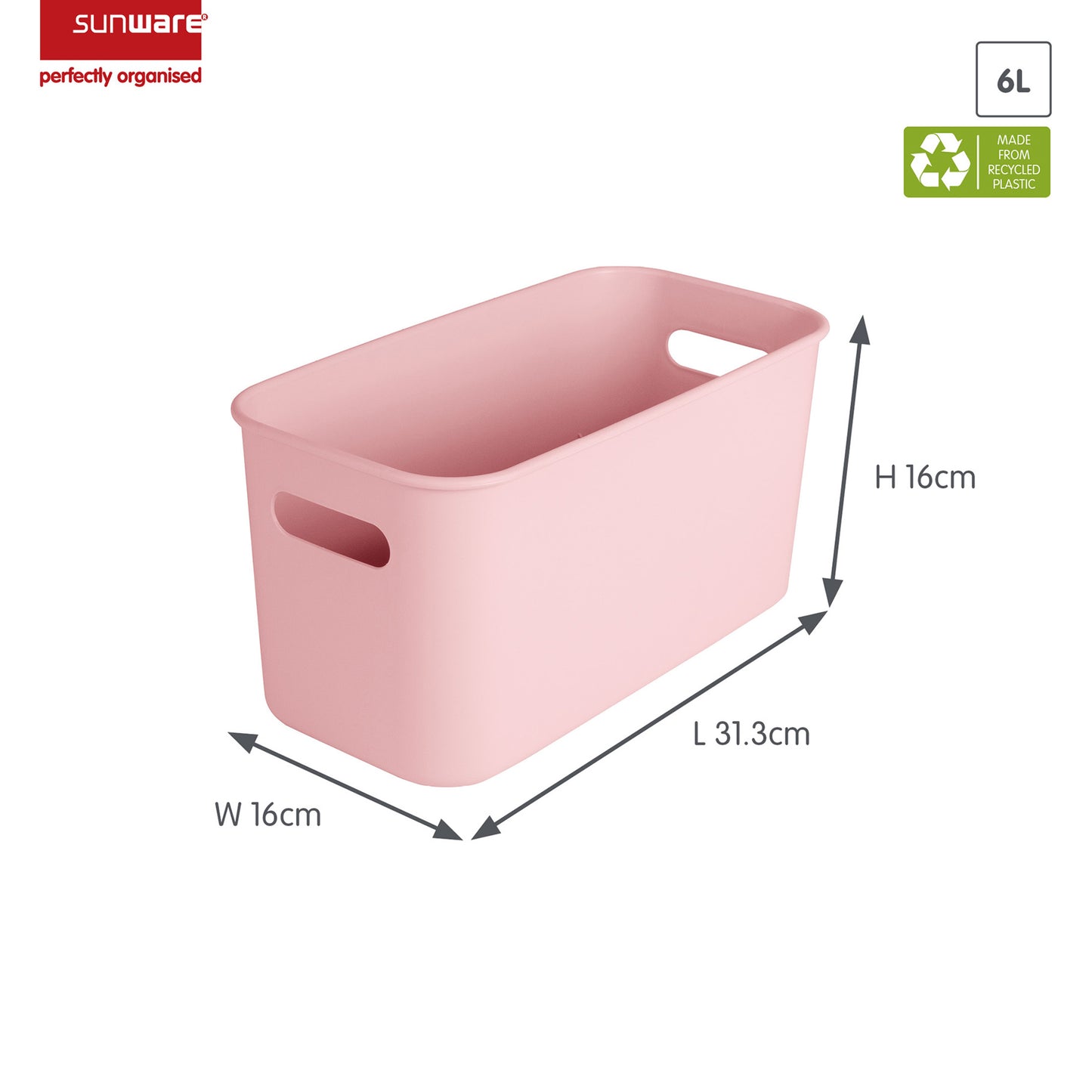 Sigma Home Cube Box 6L - The Organised Store