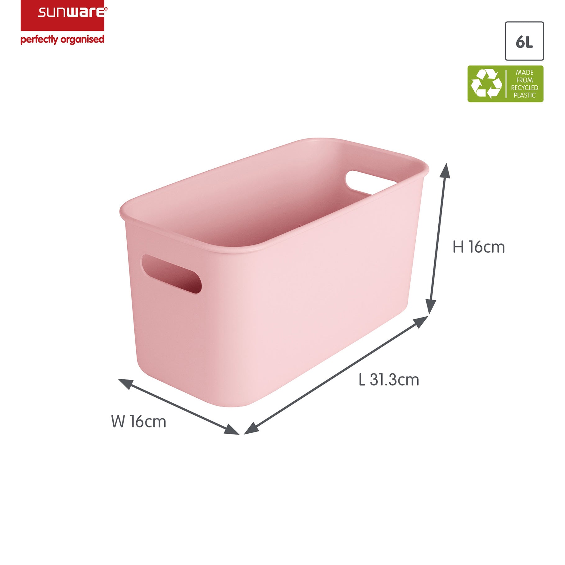 Sigma Home Cube Box 6L - The Organised Store