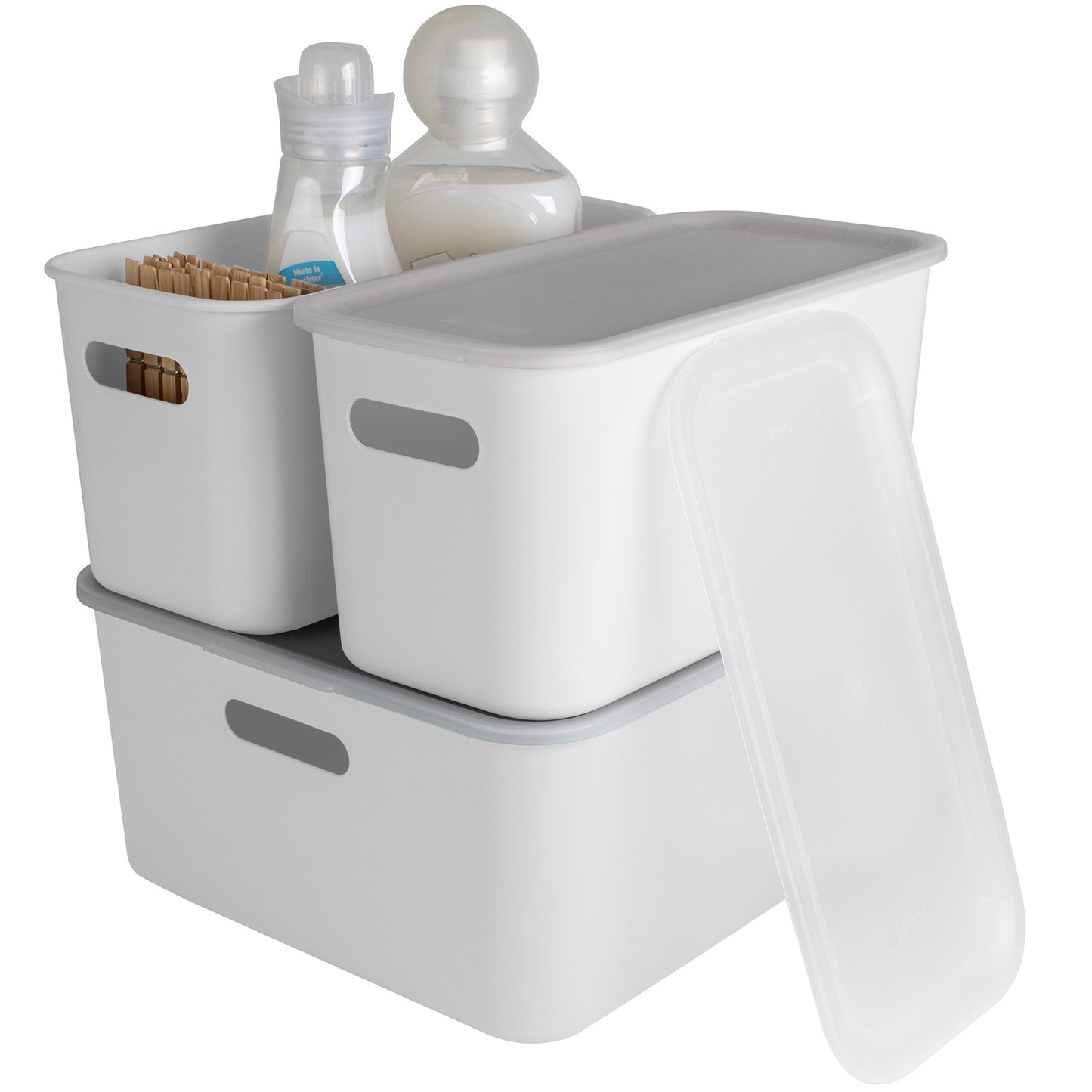Sigma Home Cube Box 6L White - The Organised Store
