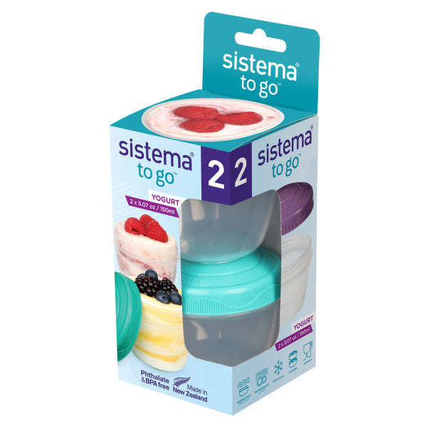 Yogurt Pots To Go- 150ml per pot