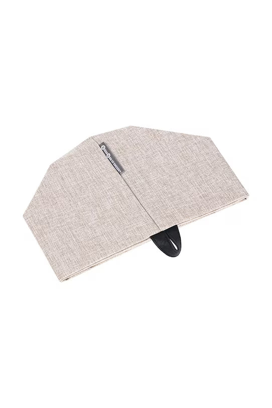 Hanging Basket Storage - Round  & Linen Look - Hanging Storage Solution-Beige-Small - The Organised Store