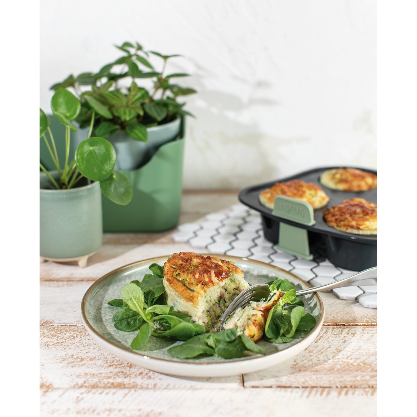 Air Fryer Muffins Mould, 4 hole