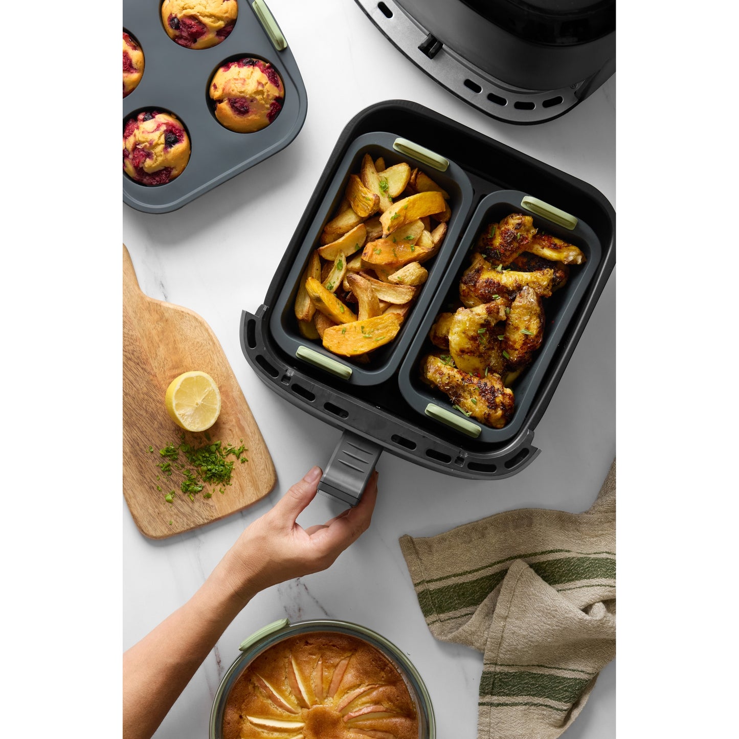 Air Fryer Rectangular Basket