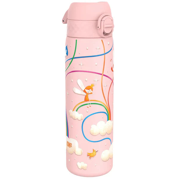 Ion8 Slim Stainless Steel Water Bottle Fairy-600ml