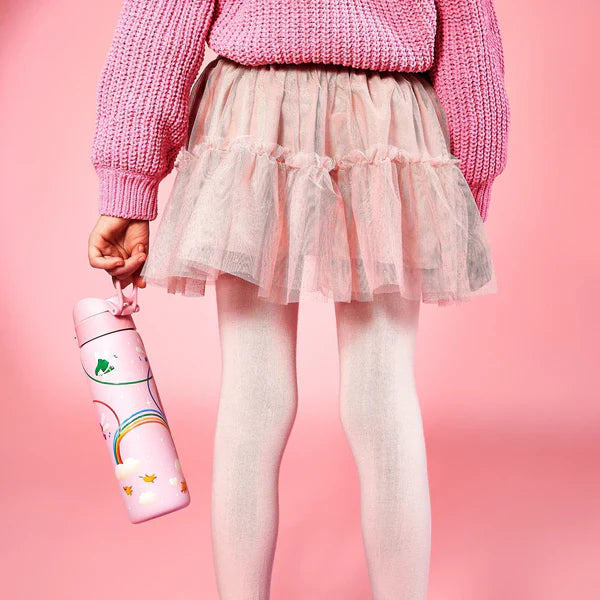 Ion8 Slim Stainless Steel Water Bottle Fairy-600ml