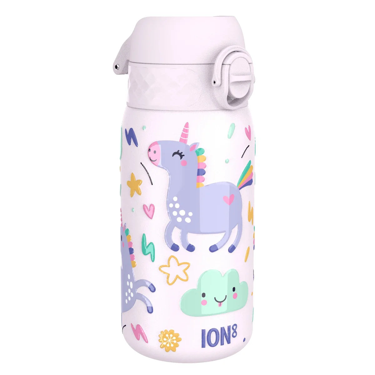 Ion8 Pod Stainless Steel Water Bottle-Various - 350ml