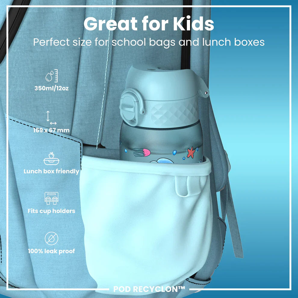 Ion8 Pod Water Bottle -Various- 350ml