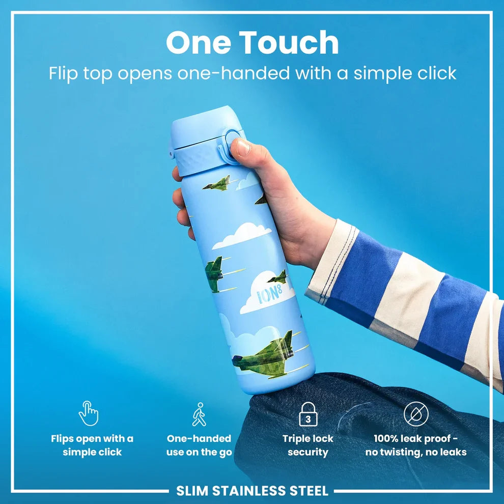 Ion8 Slim Water Bottle-Various - 500ml