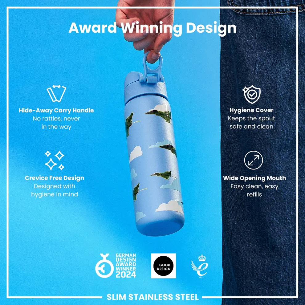 Ion8 Slim Water Bottle-Various - 500ml
