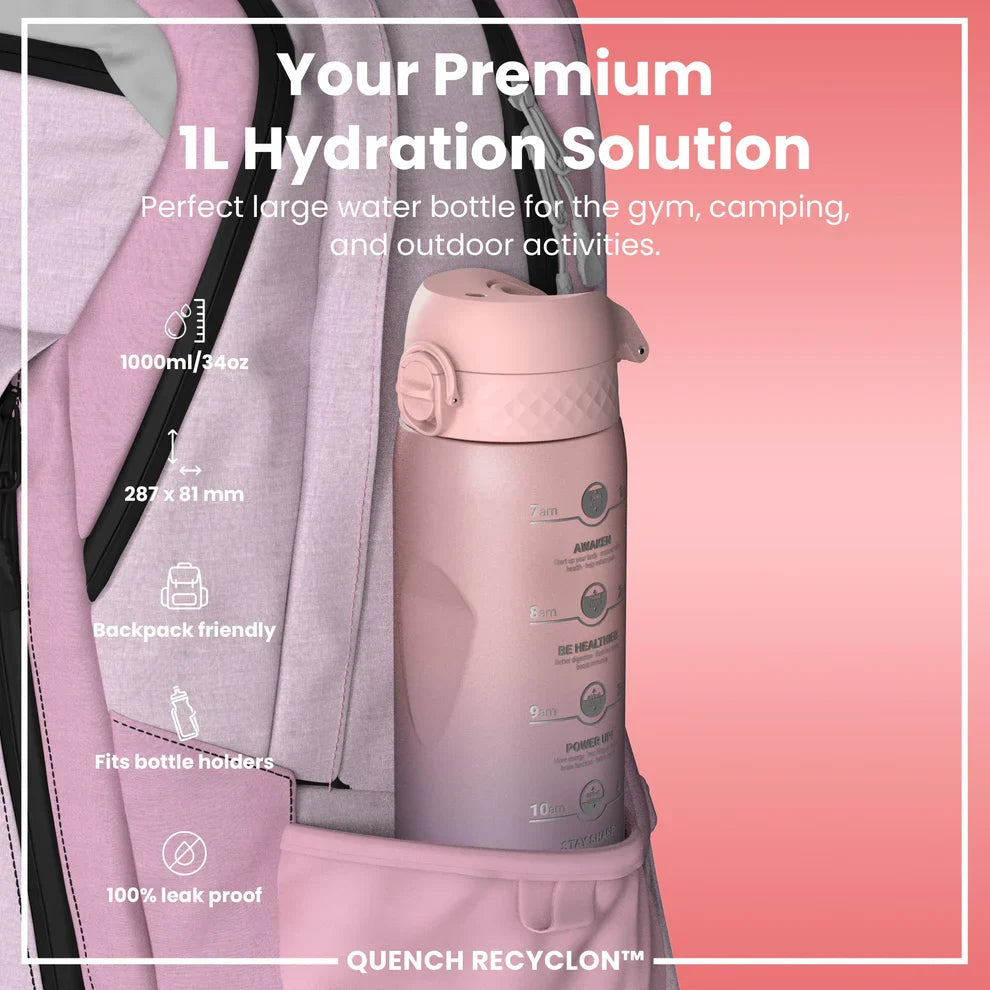 Ion8 Quench Water Bottle-Various - 1100ml
