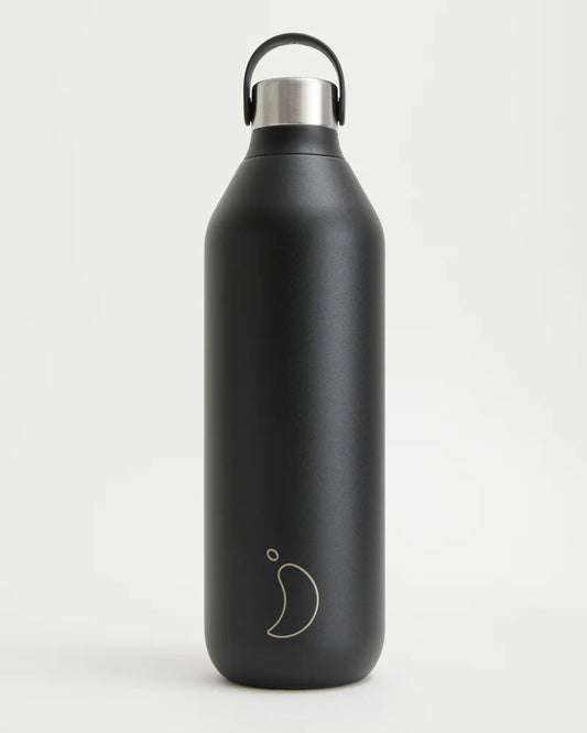 Chilly's Series 2 1L Bottle - Abyss Black