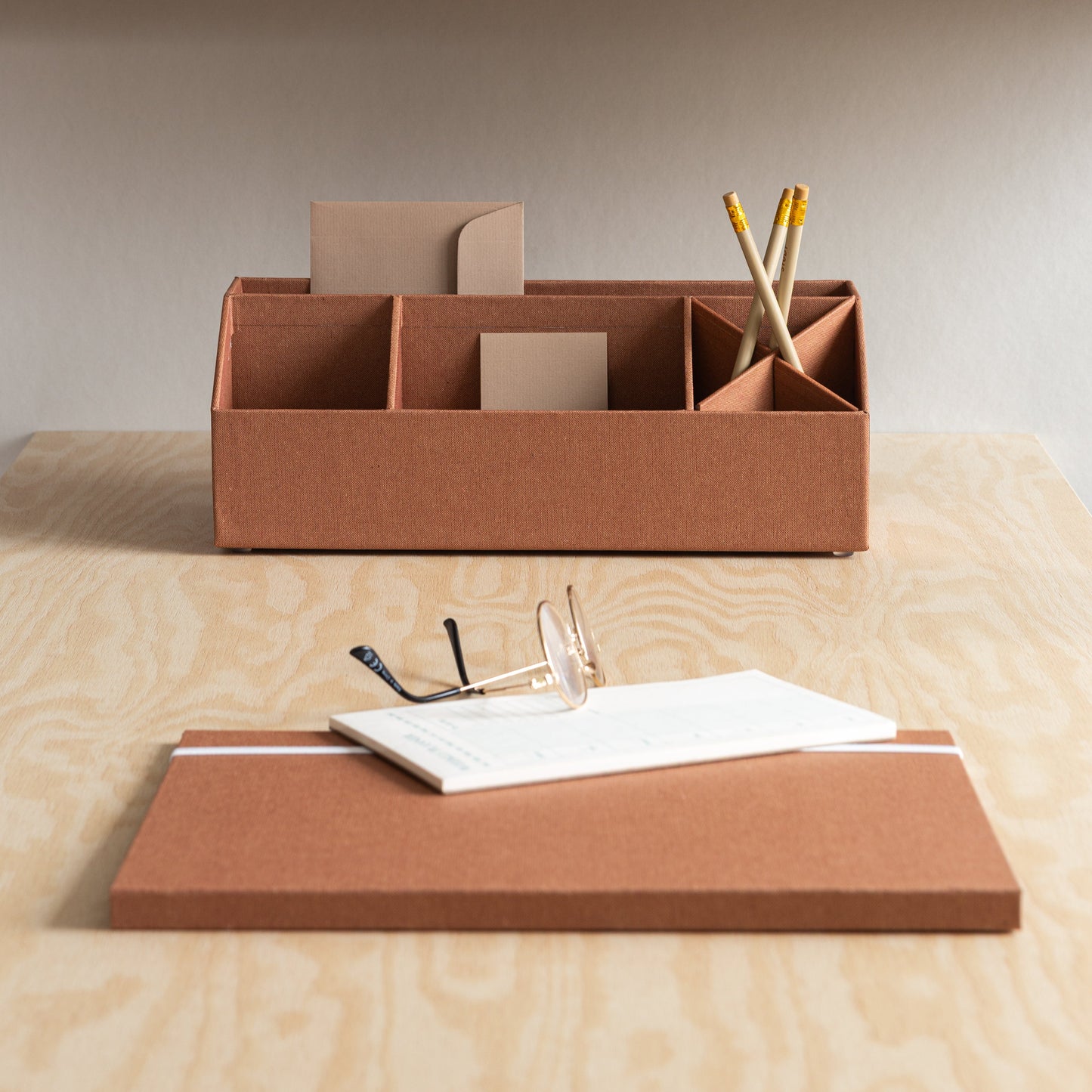 Elisa Desktop Organiser- Sienna