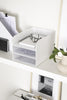 TREY 3-Tier Letter Tray- White