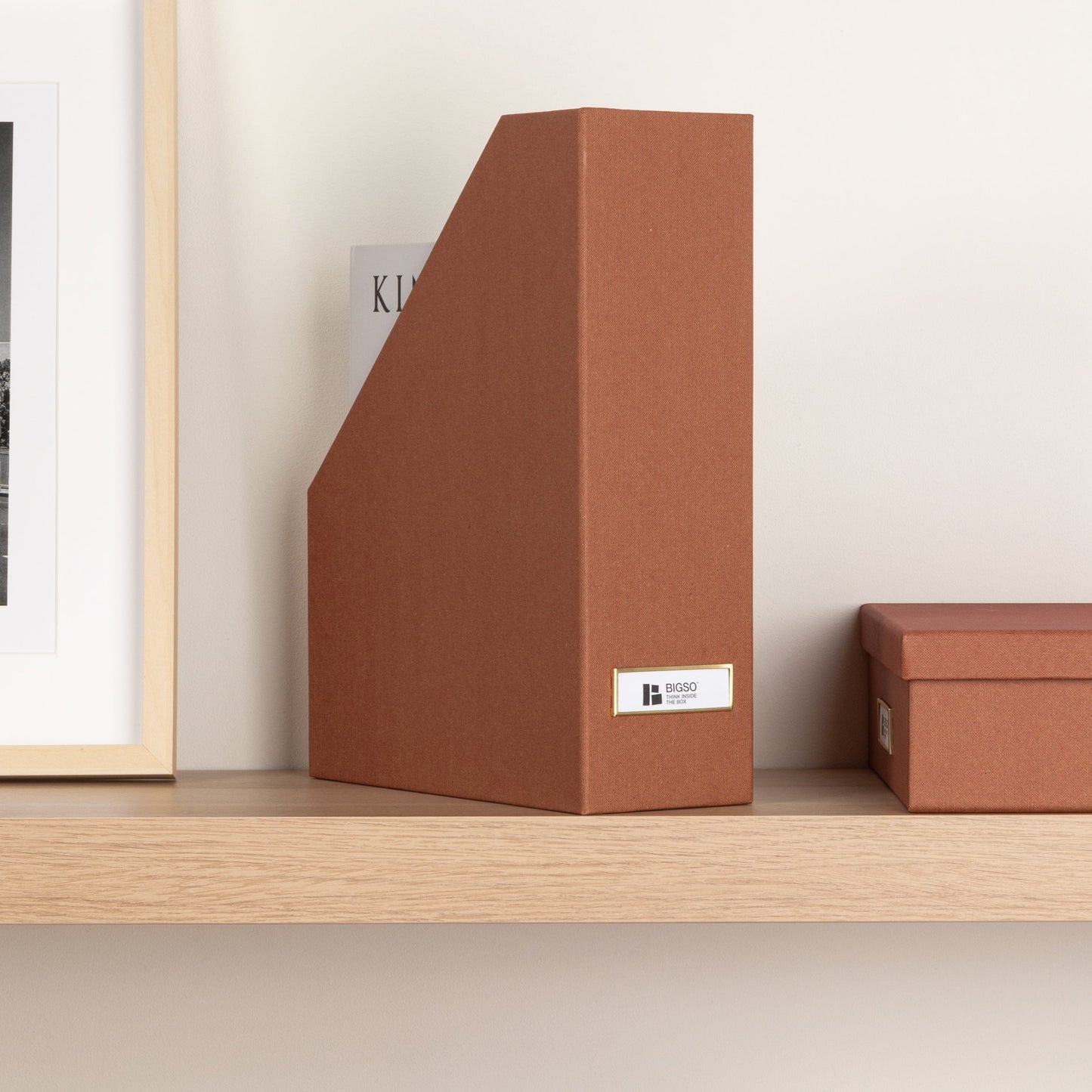 Victoria Magazine File Holder- 100% Recycled Paper