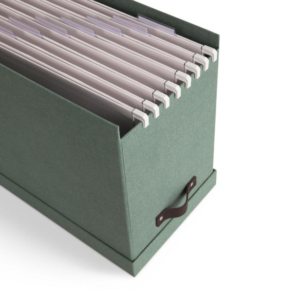 Johan File Box- Soft Teal – The Organised Store