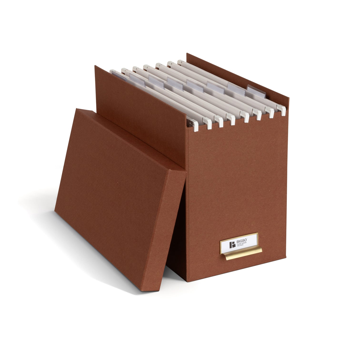 Johan File Holder- 100% Recycled Paper- Sienna