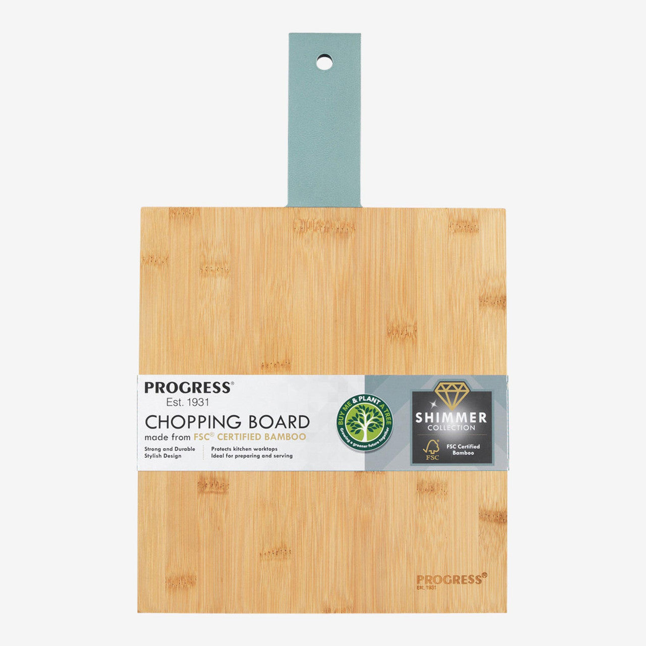 Salter Kitchen - Chopping Board Shimmer Med - Bamboo