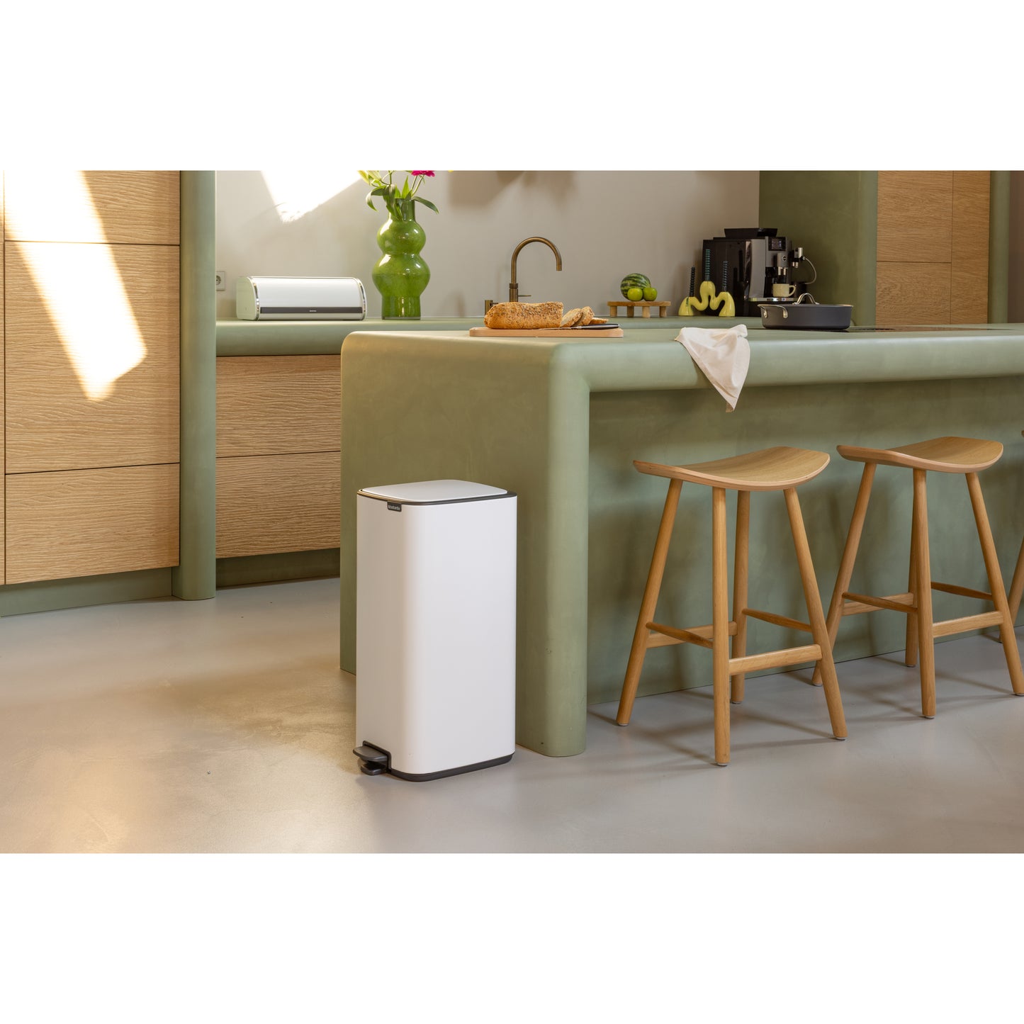 Bo Pedal Bin, 30 Litre - Various Colours