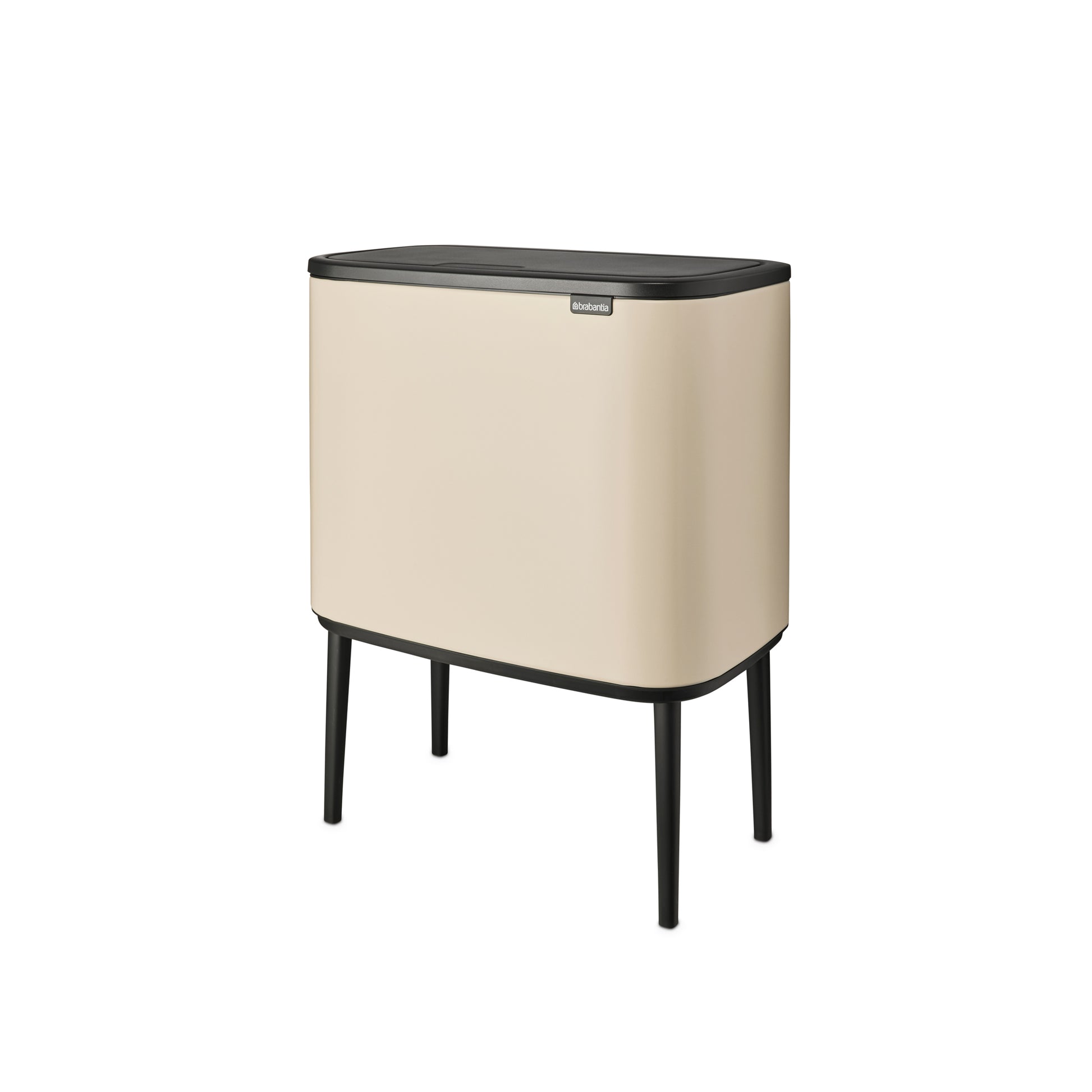 Bo Touch Bin- 11 + 23L- Soft Beige - The Organised Store