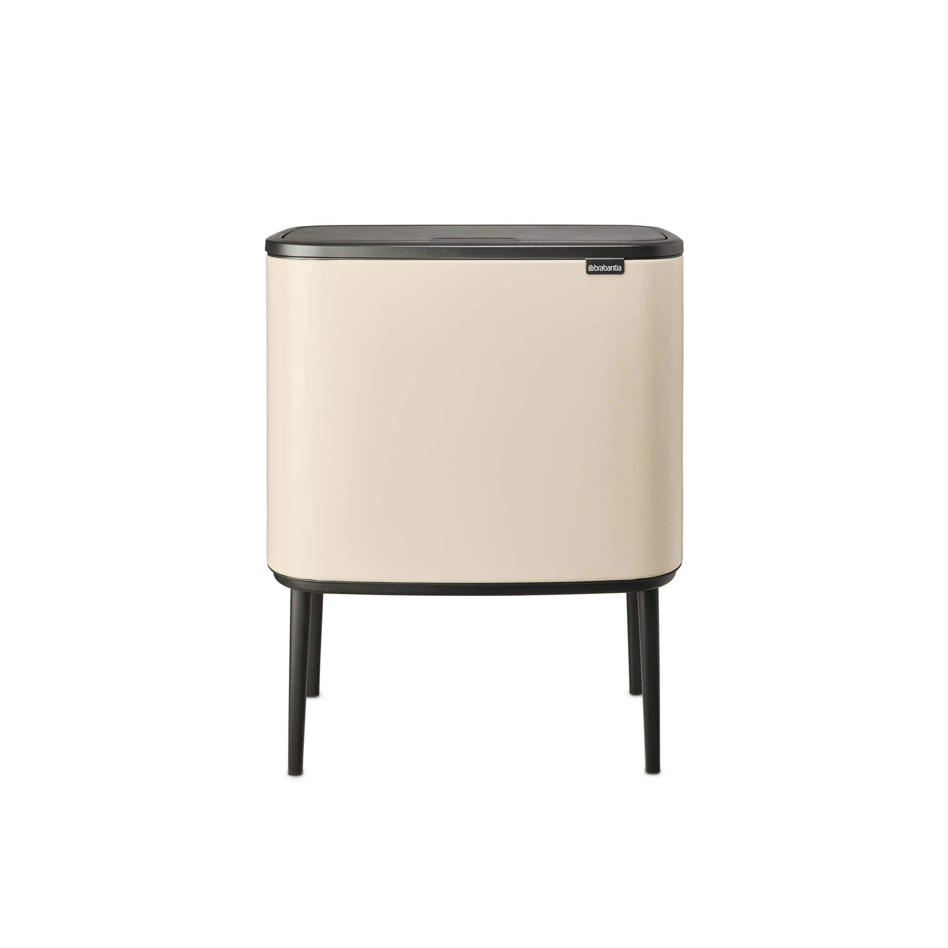 Bo Touch Bin- 11 + 23L- Soft Beige - The Organised Store