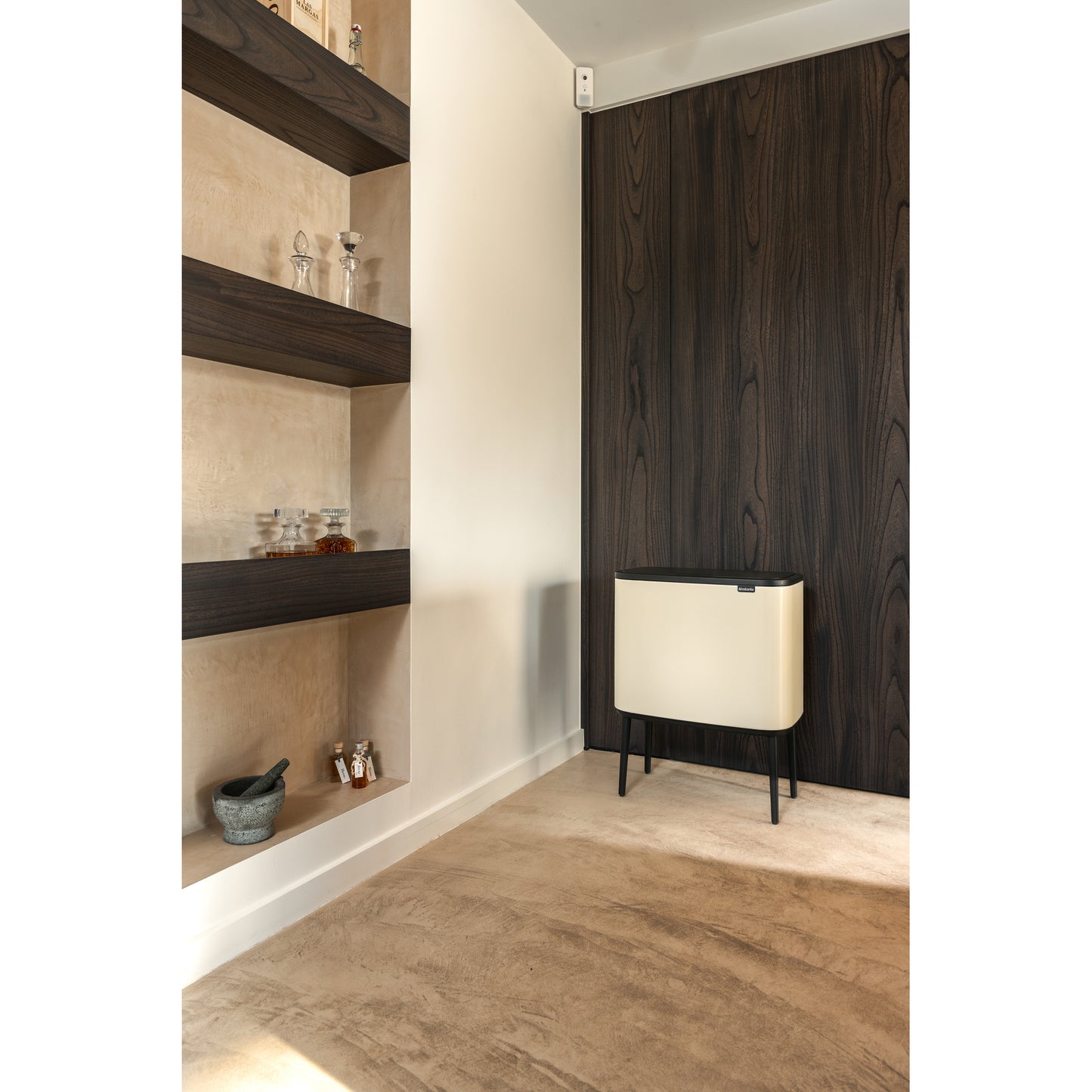 Bo Touch Bin 11 + 23L - Soft Beige