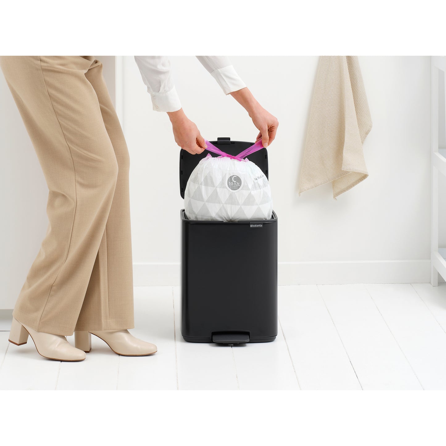 Bo Pedal Bin, 12 litres - Various Colours