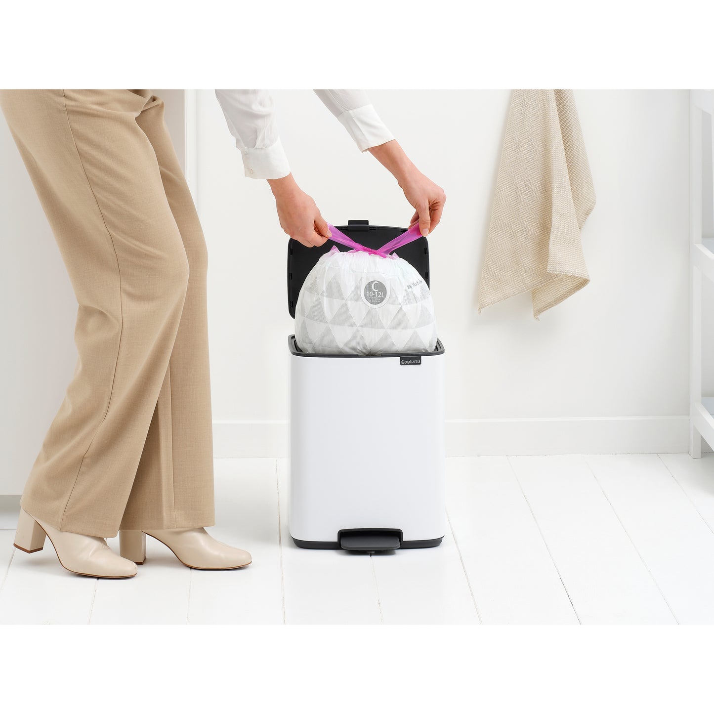 Bo Pedal Bin, 12 litres - Various Colours