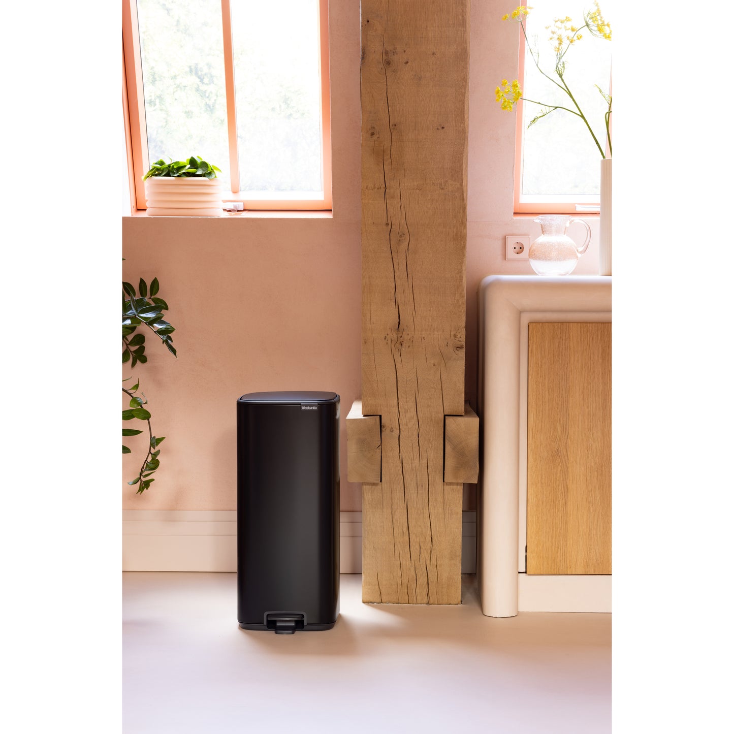 Bo Pedal Bin, 30 Litre - Various Colours