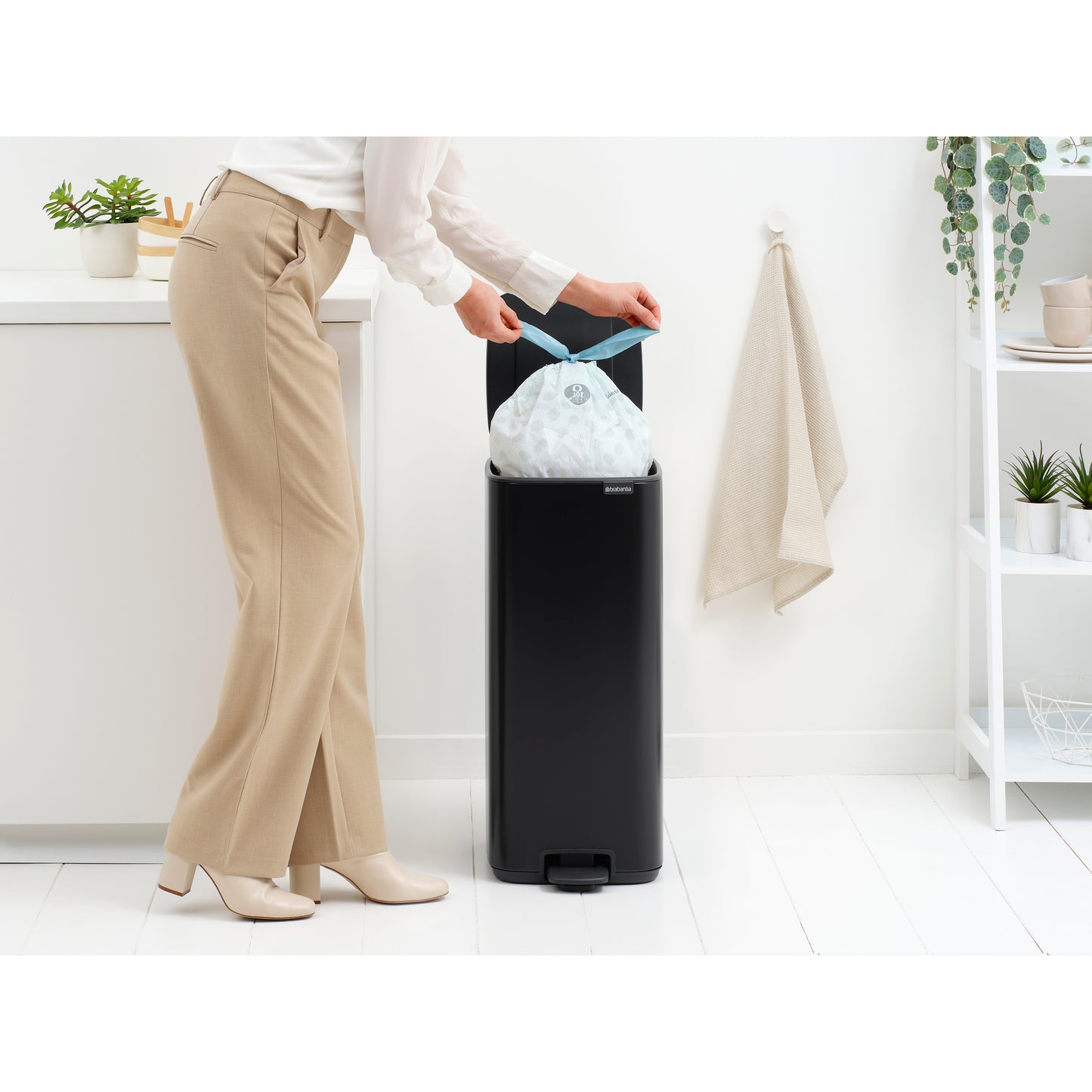 Bo Pedal Bin, 30 Litre - Various Colours