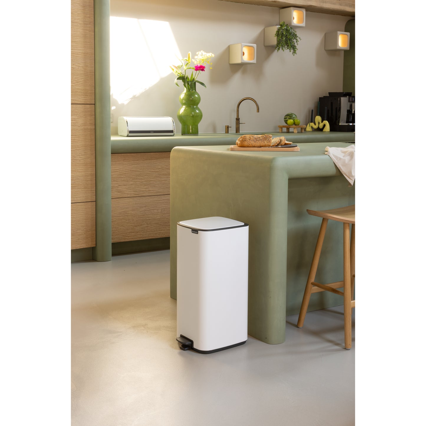 Bo Pedal Bin, 30 Litre - Various Colours