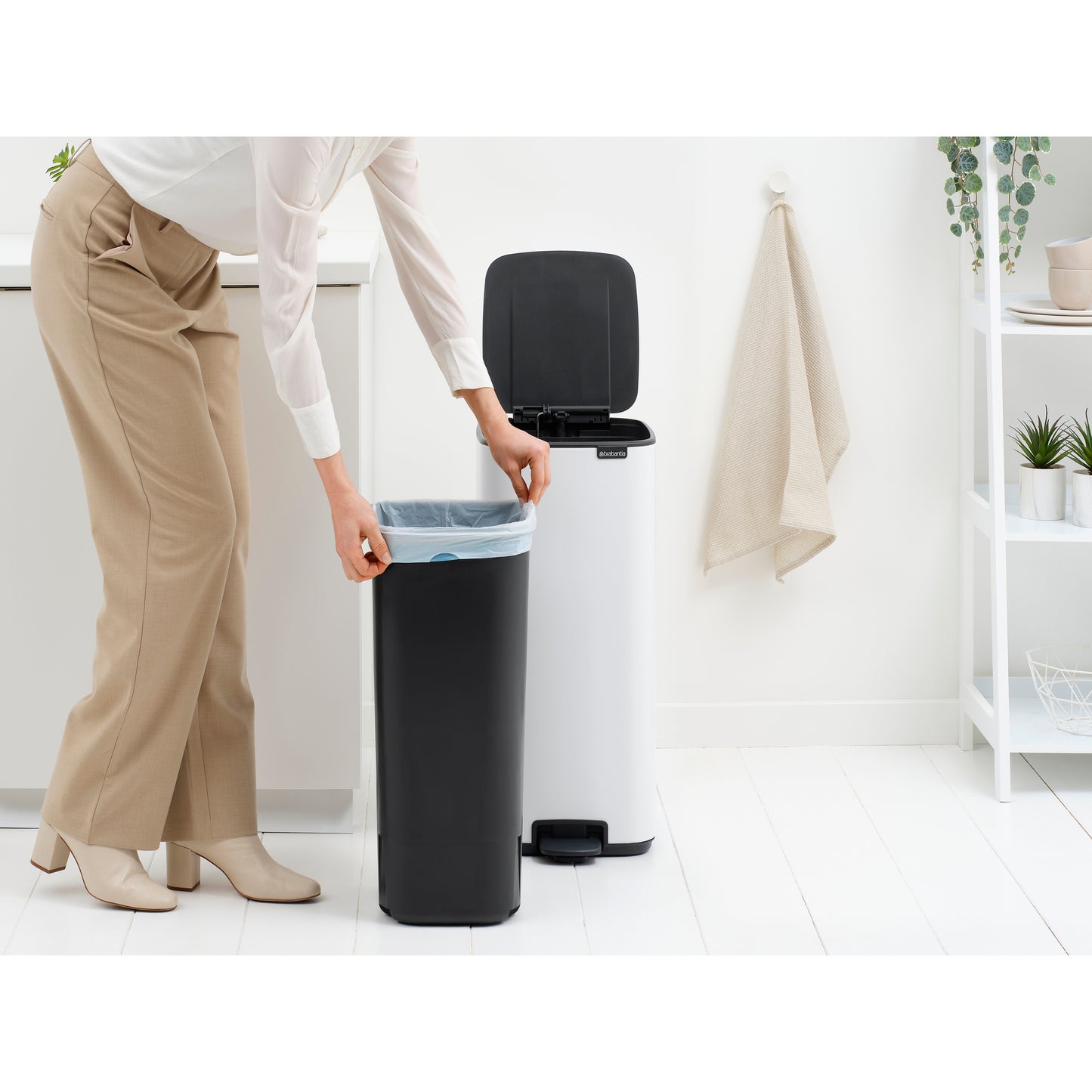 Bo Pedal Bin, 30 Litre - Various Colours