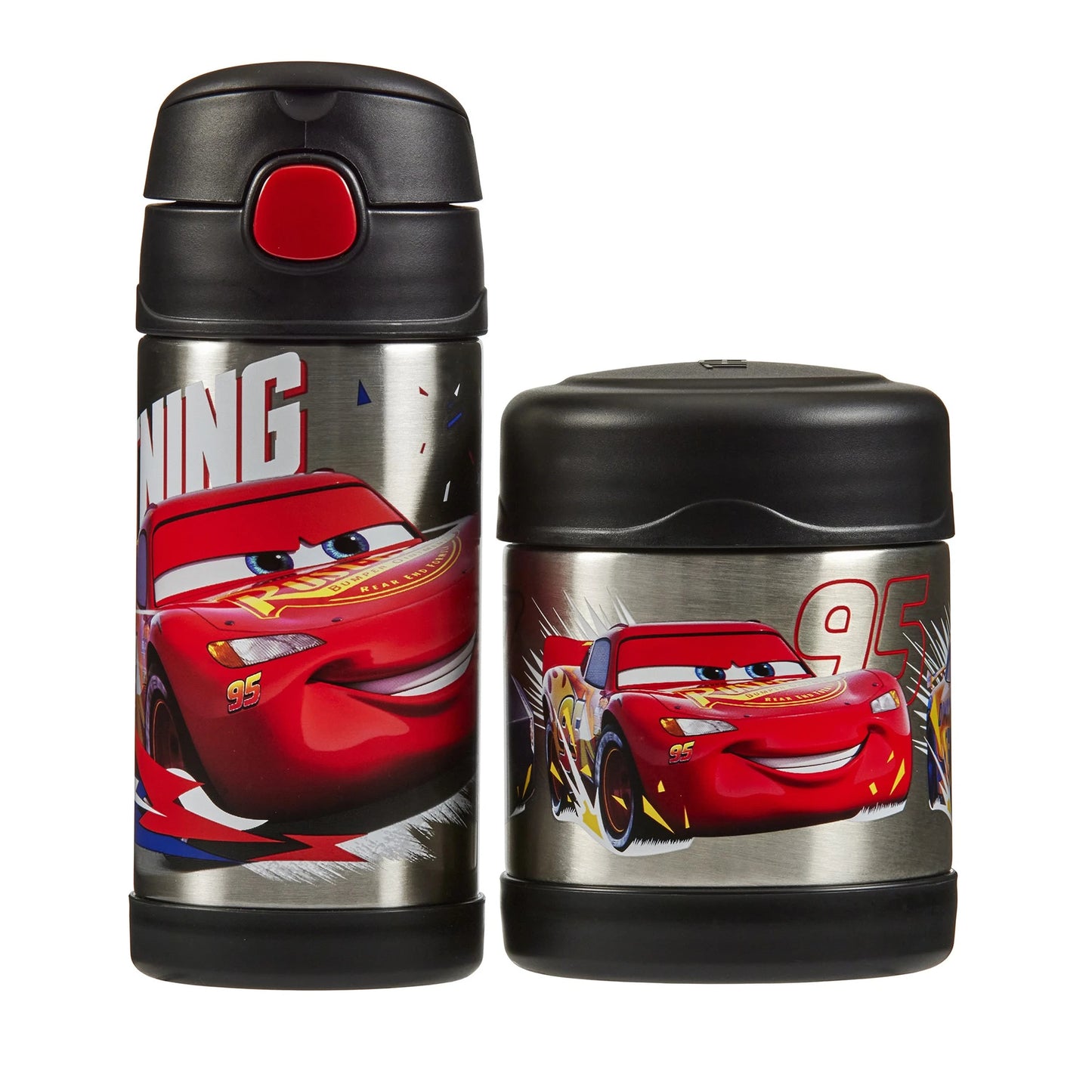 Thermos Disney & Pixar Cars Funtainer Bottle 335ml/ Food Flask 290ml