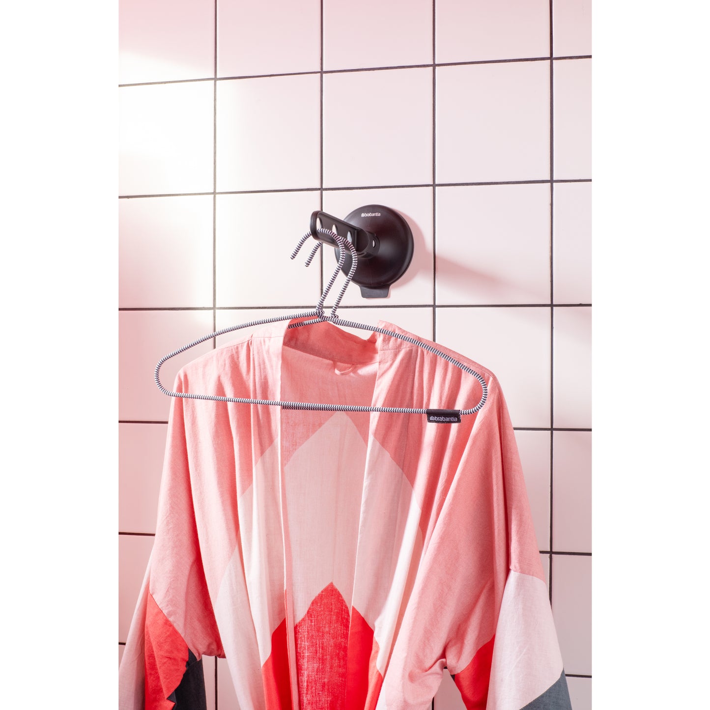 Clothes Hook With Suction Cup, Black