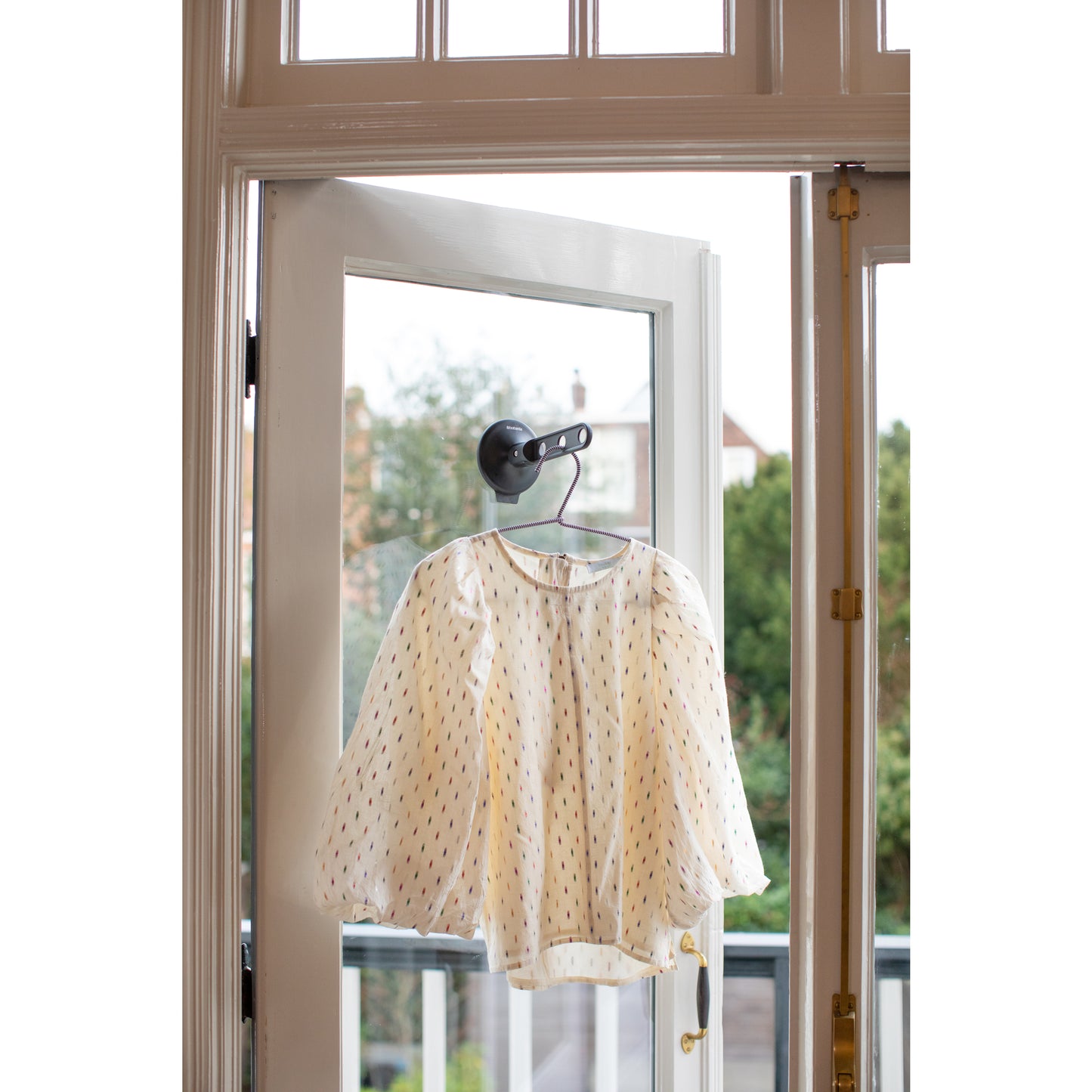 Clothes Hook With Suction Cup, Black