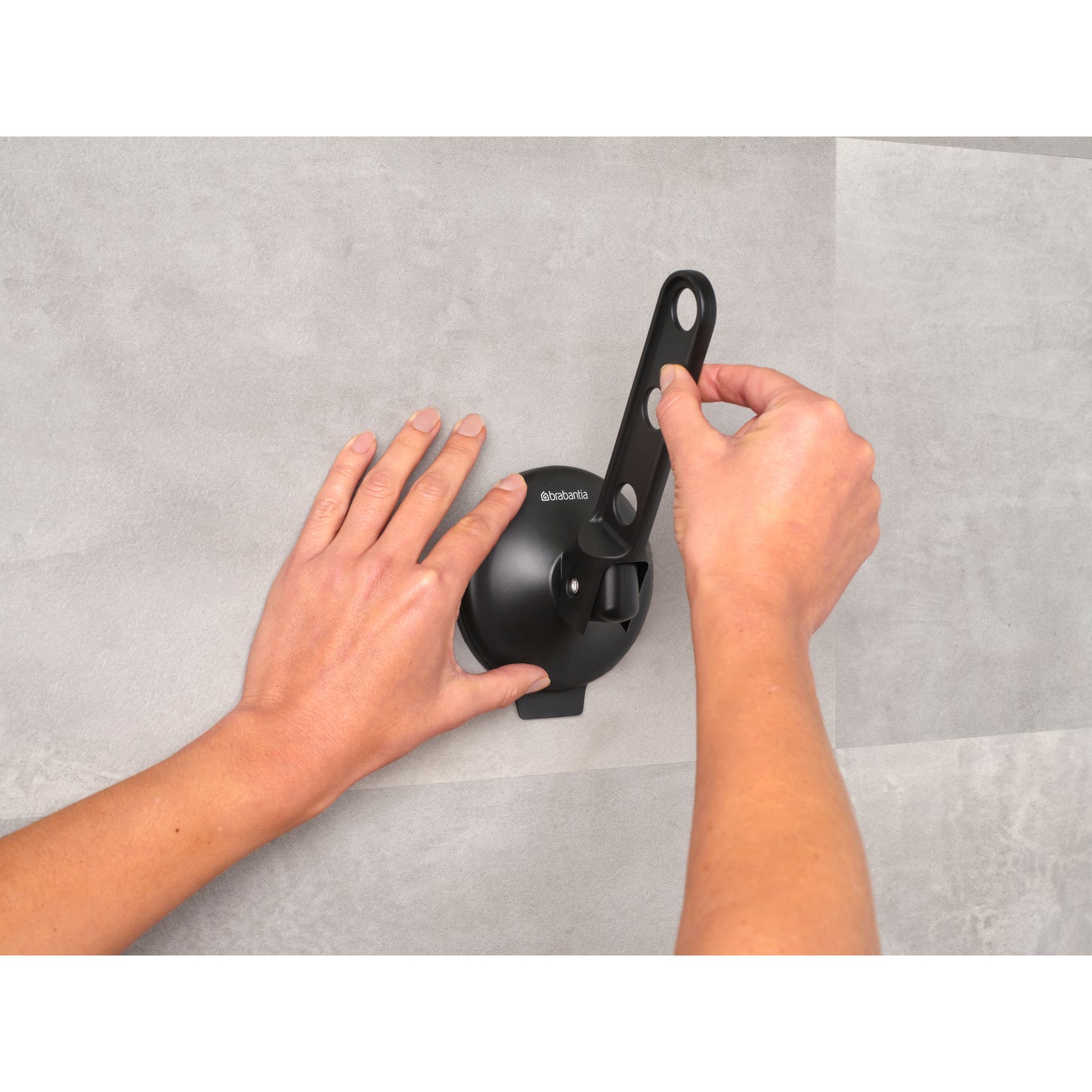 Clothes Hook With Suction Cup, Black