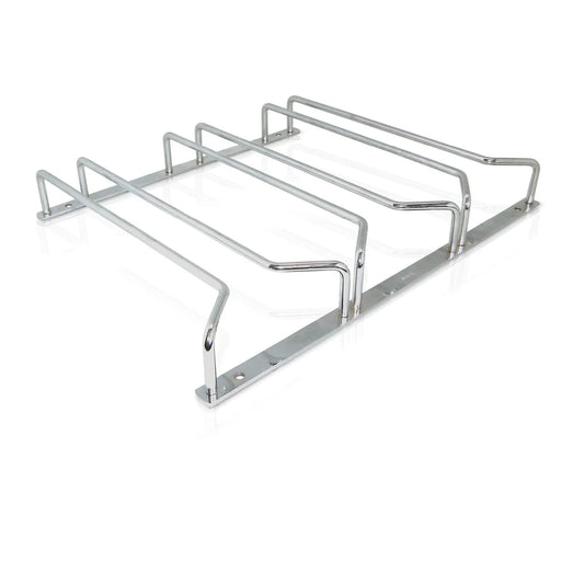 Silver Stainless Steel Wine Glass Holder