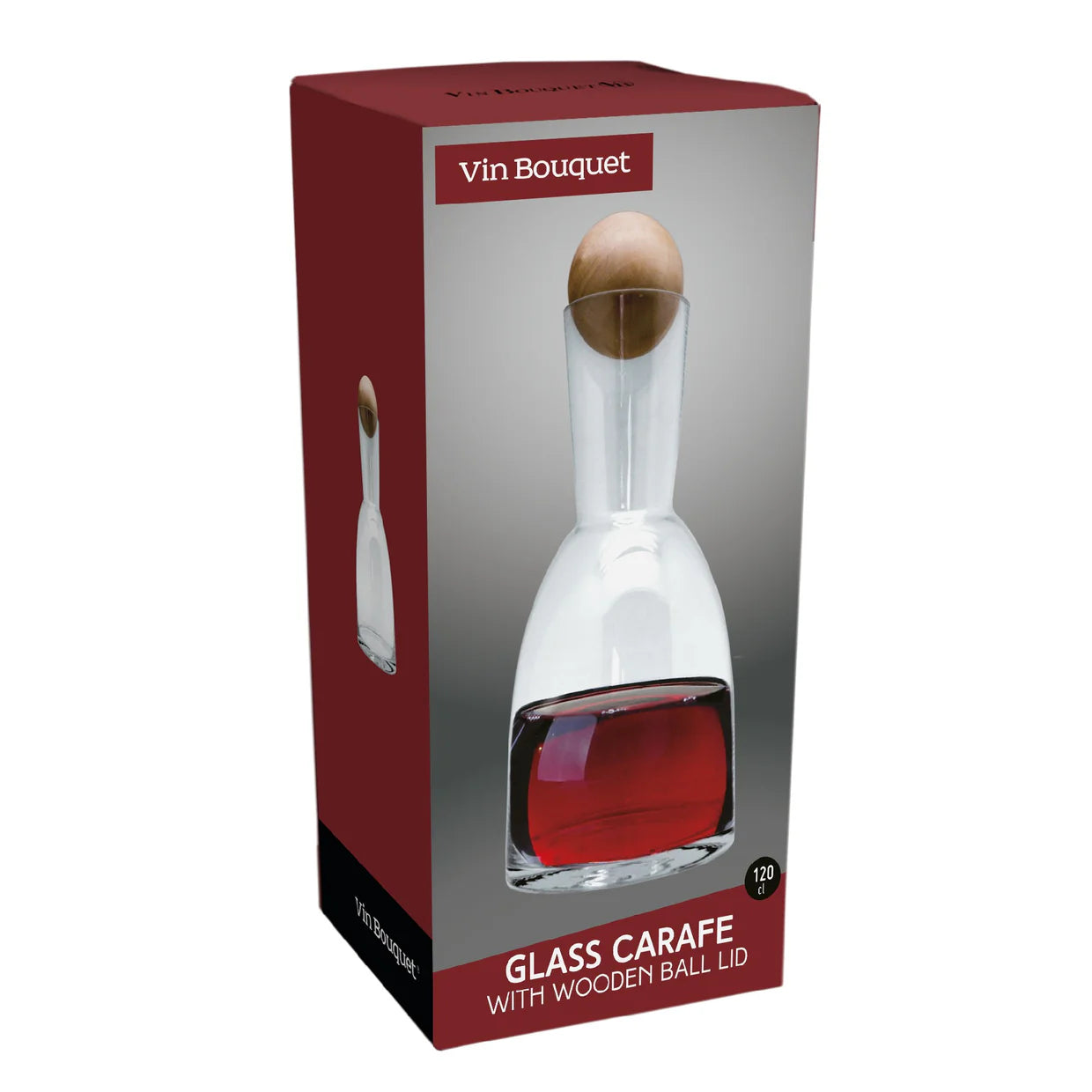 1.2L Wine Decanter with Wooden Closure