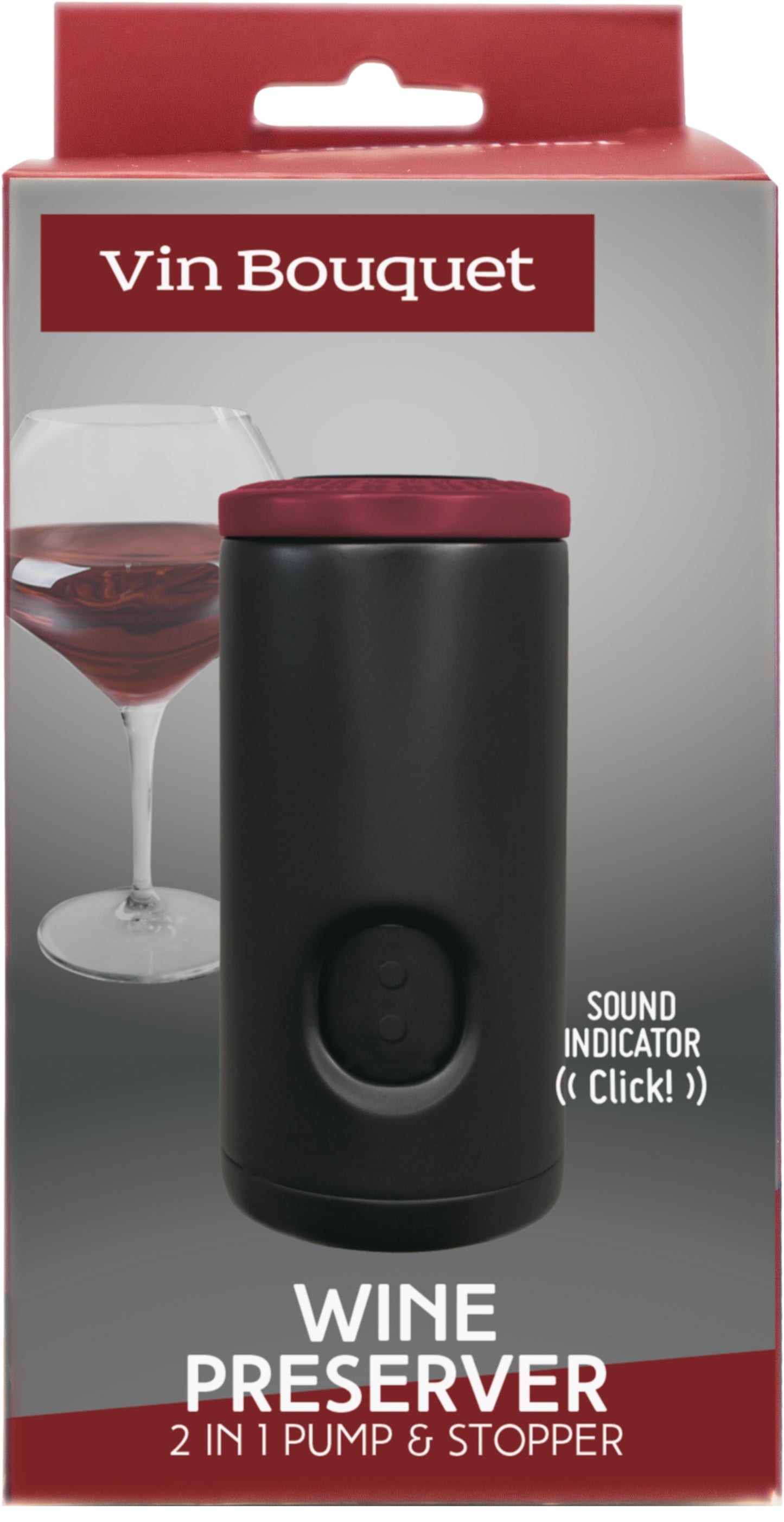 Wine Preservation Stopper With Sound Indicator