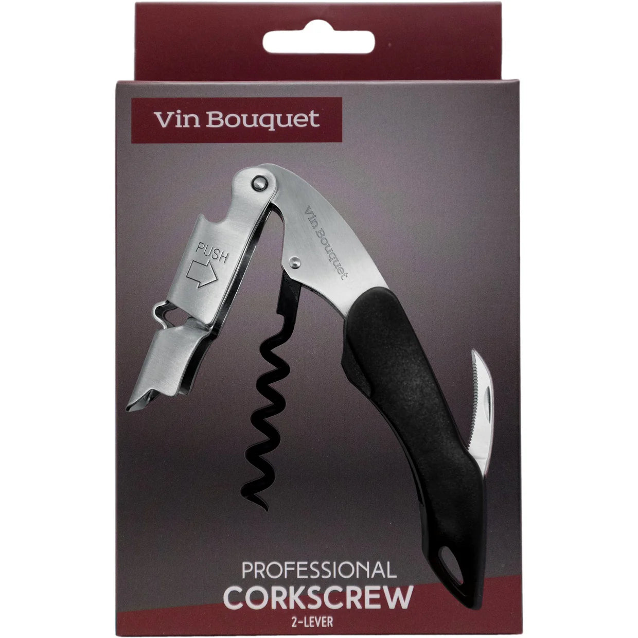 Professional 2-step Corkscrew - The Organised Store