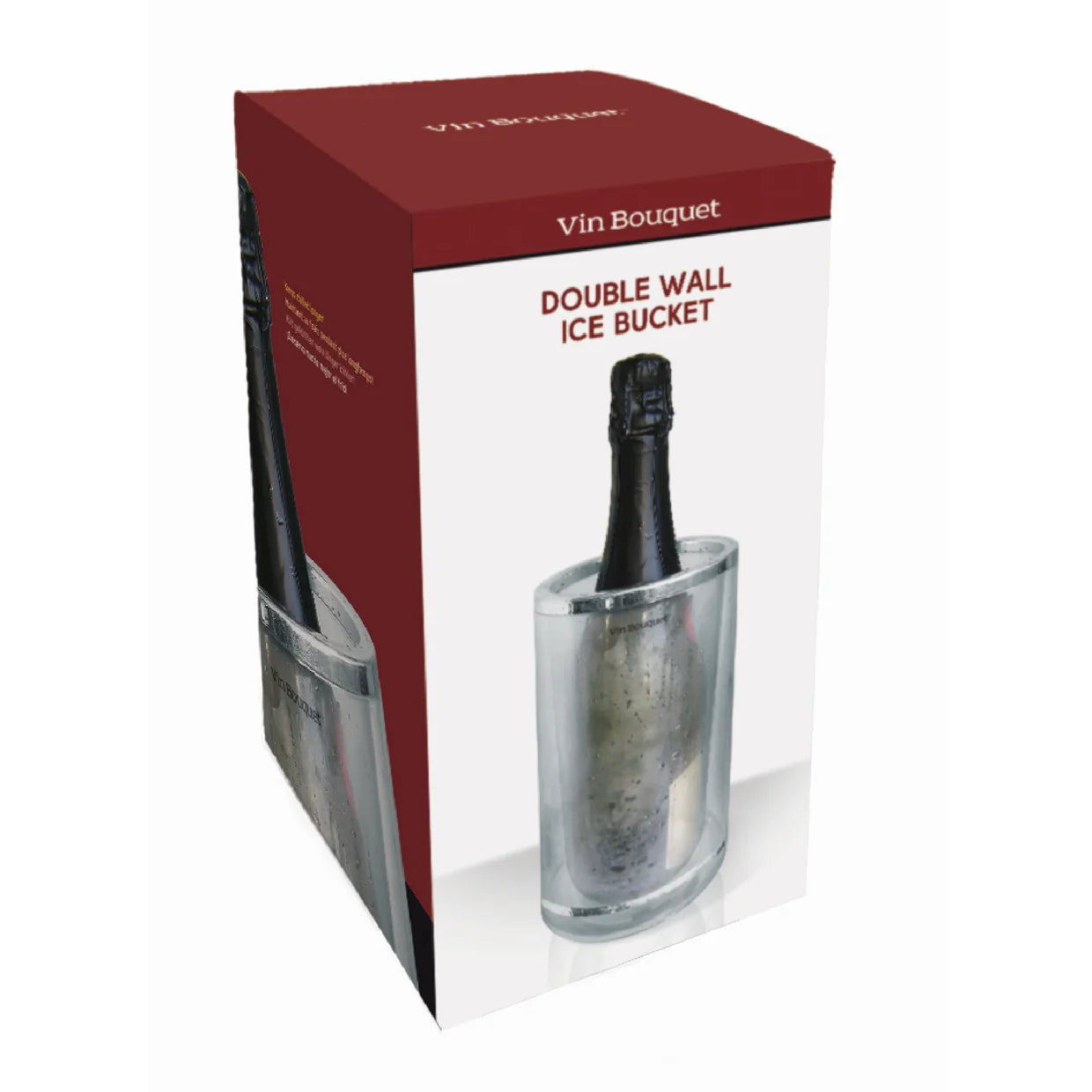 Transparent Double-Walled Ice Bucket