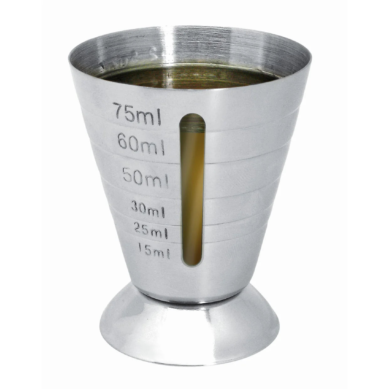Top Cocktail Jigger 75/15 ml Stainless Steel - The Organised Store