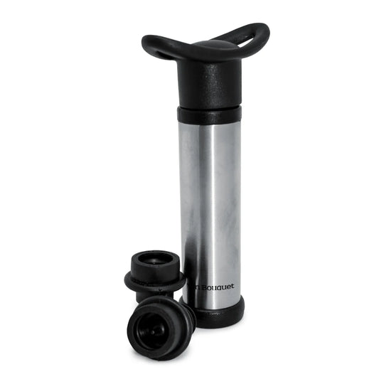 Two-Stage Corkscrew and Vacuum Pump Set