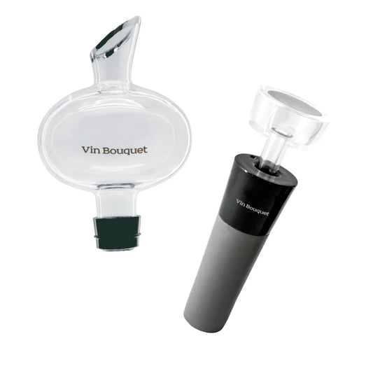 Mini Decanter & Vacuum Stopper Set