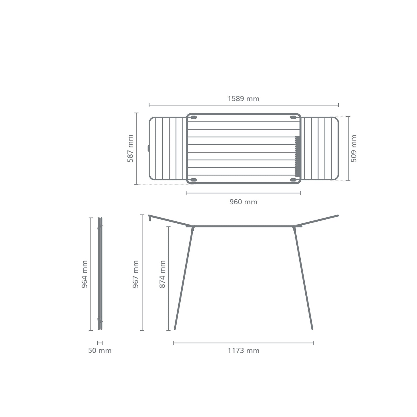 HangOn Drying Rack - Black- 18M